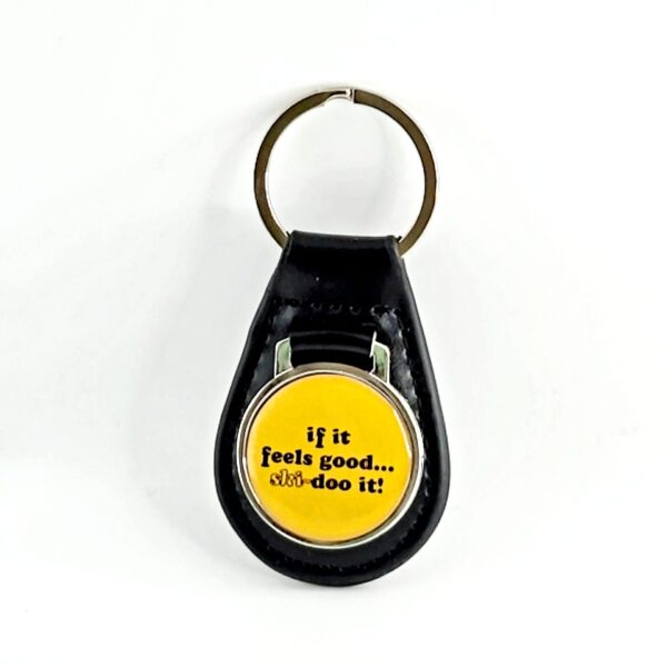 Vintage Ski-Doo Keychain, 12-900-38