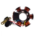 RMS010-102427 | Stator for Aprilia Scooter Mojito 50 Custom Sport City 50 SR 50 R Ditech 2004-2012 | Vespa LX50 2T 2009-2012 | - Image 2