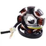RMS010-102452 | Stator for Scooter Moped Go Kart GY6 125cc 150cc / QMI152 QMI157 QMJ152 QMJ157 Engines - 8 Coils | - Image 2