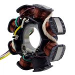 RMS010-102452 | Stator for Scooter Moped Go Kart GY6 125cc 150cc / QMI152 QMI157 QMJ152 QMJ157 Engines - 8 Coils | - Image 3