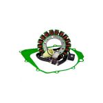 RM01017G | High Output Stator 300 W + Stator Cover Gasket for Yamaha Raptor 350 Warrior 350 Wolverine 350 Big Bear 400 2000-2013 |