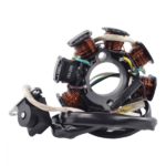 RMS010-102437 | Stator for Scooter Moped Go Kart GY6 50 cc / QMB139 Engines - 8 Coils / 5 Wires |