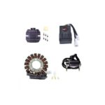 RM22412 |  Kit Stator + Voltage Regulator Rectifier + PeakRPM CDI Box + Ext. Ignition Coil for Kawasaki KLF 300 Bayou B 1988-1991 |