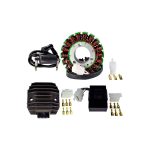 RM22411 | Kit Stator + Voltage Regulator Rectifier + PeakRPM CDI Box + External Ignition Coil for Kawasaki KLF 300 Bayou 1986-1987 |