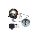 RM23044 | Kit Stator + Improved Magneto Flywheel + Regulator Rectifier + Crankcase Cover Gasket for Suzuki LTA 400 Eiger 2002-2007 |