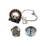 RM23030 | Kit Improved Flywheel + Stator + Crankcase Cover Gasket + Voltage Regulator for Arctic Cat 400 Manual 2003-2008 |