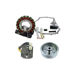 RM23028 | Kit Improved Flywheel + Puller + Stator + Regulator + Crankcase Cover Gasket for Arctic Cat 400 Manual 2003-2008 |