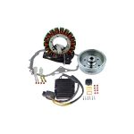 RM23019 | Kit Stator + Improved Flywheel + Mosfet Regulator Rectifier + Crankcase Cover Gasket for Suzuki LTF 400 Eiger 2002-2007 |