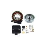 RM23018 | Kit Stator + Improved Magneto Flywheel + Regulator Rectifier for Suzuki LTA 400 Eiger / LTF 400 Eiger 2002-2007 |