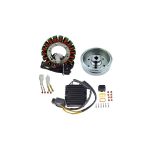 RM23017 | Kit Stator + Improved Magneto Flywheel + Mosfet Regulator Rectifier for Suzuki LTA 400 Eiger / LTF 400 Eiger 2002-2007 |
