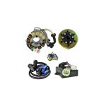 RM23011 | Kit HO Stator 200 W + AC Regulator + PeakRPM CDI Box + Ignition Coil + Flywheel for Yamaha YFZ 350 Banshee 1997-2006 |
