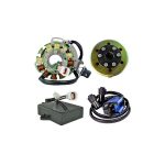 RM23007 | RMSTATOR New Aftermarket Yamaha Kit Stator 100 W + High Performance CDI + Ignition Coil + Backplate + Flywheel |