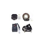 RM22969 |  Kit Stator + CDI Box + Voltage Regulator Rectifier + External Ignition Coil for Kawasaki KLF 300 Bayou C 1997 1998 |
