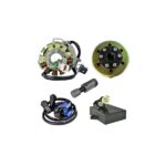 RM22853 | Kit Stator 100 W + Peak RPM CDI + Ignition Coil + Backplate + Flywheel + Puller for Yamaha YFZ 350 Banshee 1995-1996 |