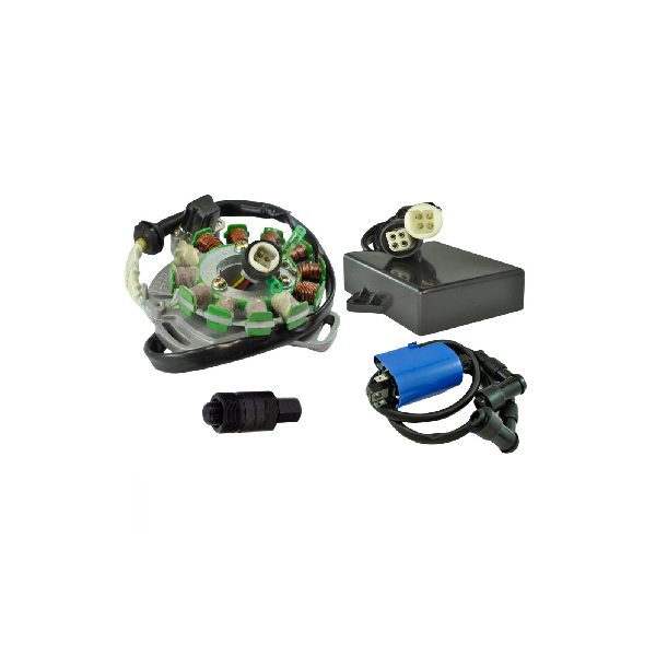 RM22847 | Stator 100 W + PeakRPM CDI + External Ignition Coil + Backplate + Puller for Yamaha YFZ 350 Banshee 1987-1994 |