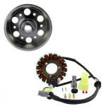 RMS900-108130 | Kit High Output Stator 300W + Flywheel for Yamaha YFZ 450 R / X 2009-2024 OEM# 18P-81410-00-00 18P-81450-00-00 |