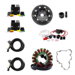 RMS900-108164 | 900W SPLYT Stator + Regulator + Dual Battery Isolator + Flywheel + Puller + Gasket for Polaris RZR Ranger 2013-2022 |
