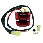 RMS020-108057 | Aluminum Mosfet bypass Voltage Regulator rect. for Kawasaki KLF 300 Bayou | KVF 360 400 650 1999-2013 OEM# 21066-0047 |