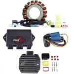 RMS900-006019 | Kit HO Stator + Regulator + CDI Box + External Ignition Coil for Yamaha YFM 660 Grizzly | YXR 660 Rhino 2002-2008 |