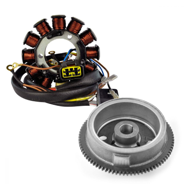 RMS900-102181 | Kit Stator + Flywheel for Polaris ATP Big Boss Magnum Ranger Scrambler Sportsman Worker 400 500 2002-2004 FF97 |