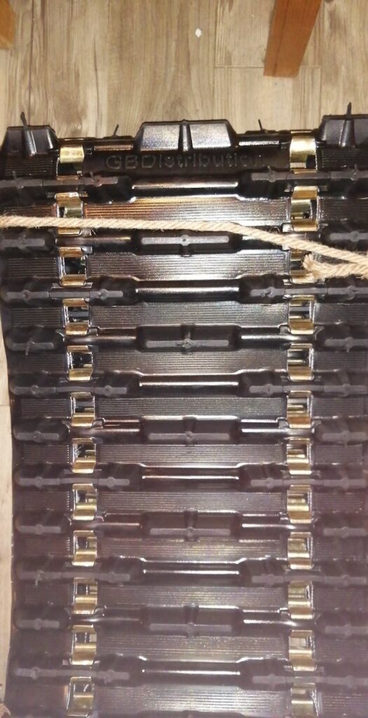 GBDistribution Track for bogie suspension snowmobile 58 holes 114