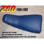 12-200-025A | Seat Cover Honda Z 50 1988-98 blue CA |
