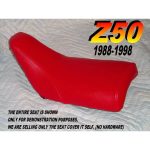 12-200-025B | Seat Cover Honda Z 50 1988-98 RED CA |