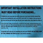 12-200-616B | Suzuki Quadrunner 1988-98 New seat cover LTF250 Quad runner LTF 250 Blue | - Image 3