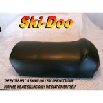 12-200-667 | Ski-Doo Safari 1984-89 New seat cover SkiDoo Safari Scout 1989-91 Mirage 3 |