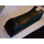 12-200-688A | YAMAHA SS440 1982-85 New seat cover SS 440 Black | - Image 2