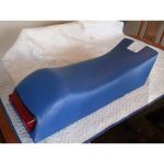 12-200-688B | YAMAHA SS440 1982-85 New seat cover SS 440 Blue | - Image 3