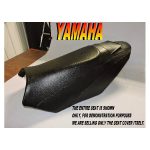 12-200-349C | Yamaha Nytro Attak 2006-07 New Seat Cover Nitro ER GT All Black |