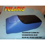 12-200-784B | Polaris RMK 550 Trail 2004-10 ﻿﻿New Seat Cover RMK550 Red and black |