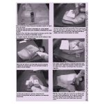 12-200-788B | YAMAHA Enticer 1984-90 back rest cover long track ET340 ET400 LT backrest | - Image 4