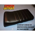 12-200-812A | Johnson Rampage 1971-73 ﻿﻿New seat cover 27 30 Black |