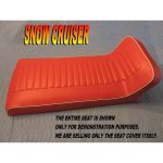 12-200-829 | snow cruiser ﻿﻿New seat cover 200 200E 1500 2000 2005 2095 Red |