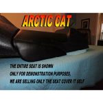12-200-837B | Arctic Cat ZR500 ZR600 ZR800 ZR900 2001-03 New seat cover with knee pads |