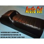 12-200-858A | Arctic Cat WildCat New seat cover 1989-92 Wild Cat 650 700 EFI Mountain Cat |