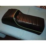 12-200-858B | Arctic Cat El Tigre EXT seat cover Green piping 1989-91 ELTigre Mountain | - Image 2