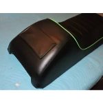 12-200-858B | Arctic Cat El Tigre EXT seat cover Green piping 1989-91 ELTigre Mountain | - Image 3