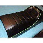 12-200-858B | Arctic Cat El Tigre EXT seat cover Green piping 1989-91 ELTigre Mountain | - Image 5