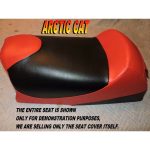 12-200-868C | Arctic Cat Firecat F5 F6 F7 2003-04 New seat cover 500 600 700 Sno Pro Fire |