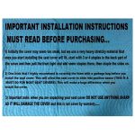 12-200-370D | New Seat Cover Fits Yamaha TRANSPORTER 600 800 2020-23 | - Image 3