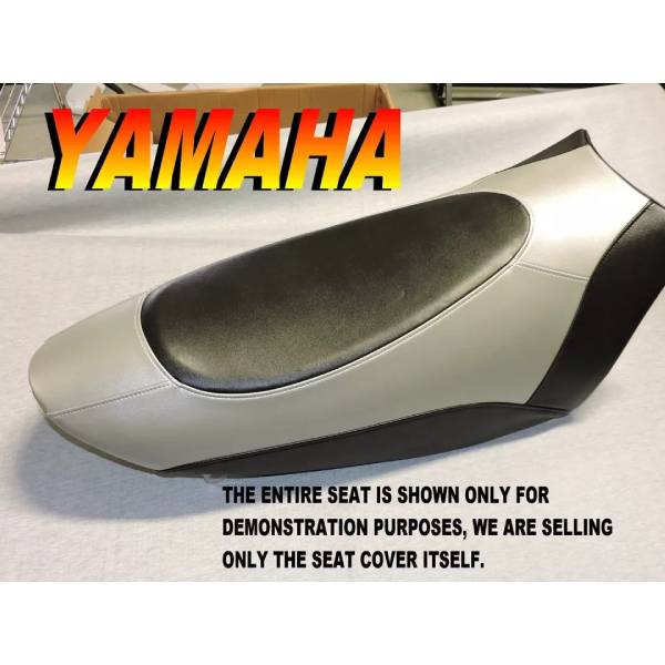 12-200-379D | Yamaha Nytro 2008-14 New Seat Cover FX MTX SE RTX XTX Nitro Silver/Black |
