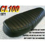 12-200-074 | CL100 K0 New Seat Cover Honda 1970 CL 100 |