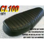 12-200-075 | CL100 K1 New Seat Cover Honda 1971 CL 100 |