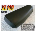 12-200-082A | XL100 New Seat Cover Honda 1983-85 XL 100 BLACK |