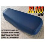 12-200-082B | XL100 New Seat Cover Honda 1983-85 XL 100 BLUE |