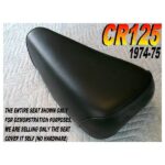 12-200-085 | CR125 New Seat Cover Honda 1974-75 CR 125 |