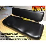 12-200-982B | Kubota RTV900 New Seat cover 2006-10 RTV 900 Gray |